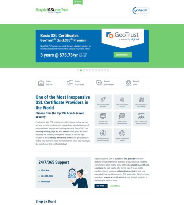 Rapid SSL online _ SSL Store