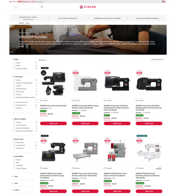 Singer bundles _ Singer