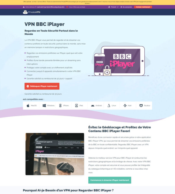VPN BBC iPlayer FR _ PrivateVPN VPN BBC iPlayer FR _ PrivateVPN