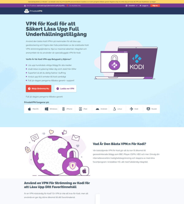 VPN Kodi SV _ PrivateVPN VPN Kodi SV _ PrivateVPN