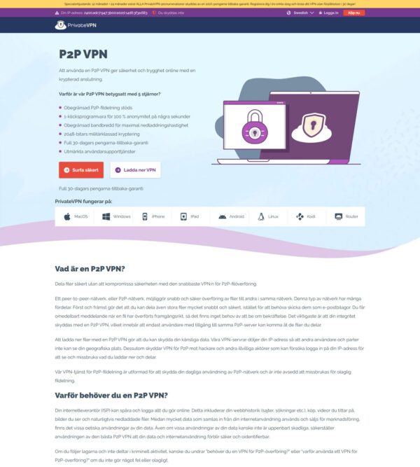 VPN Torrenting SV _ PrivateVPN
