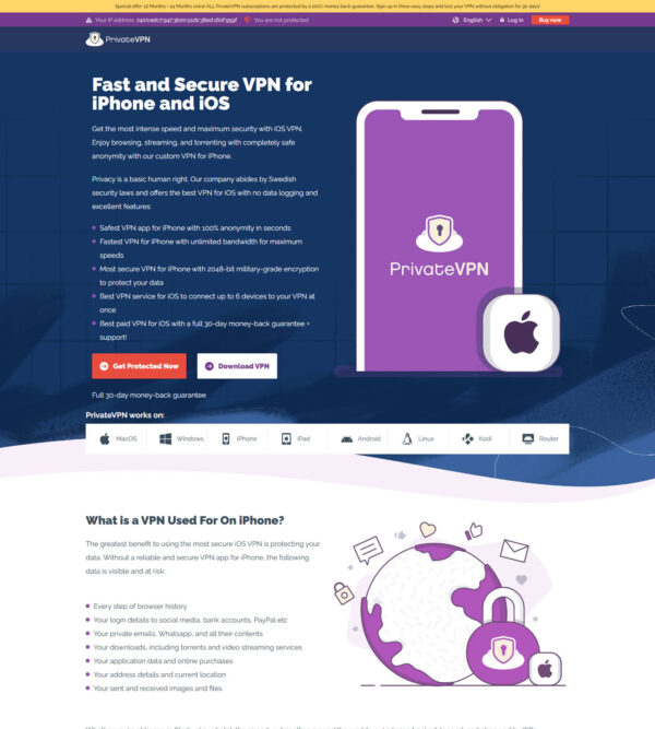 VPN iOS EN _ PrivateVPN