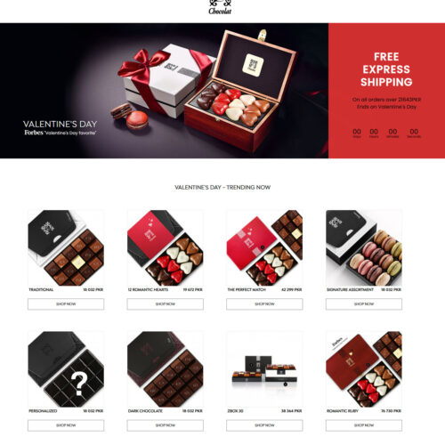 Valentine’s Day chocolate gift _ Z Chocolat