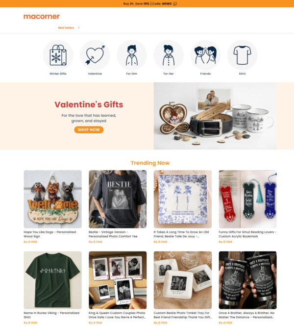 Valentines gifts _ Macorner