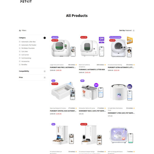 all products _ Petkit