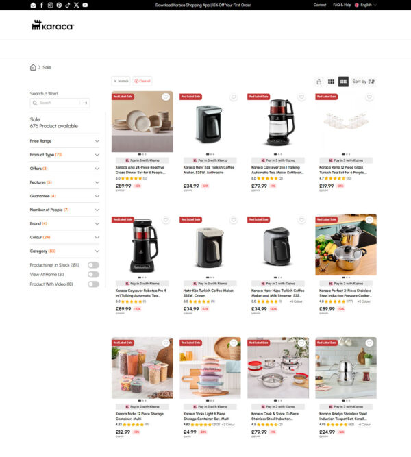 best deals on kitchen wear _ Karaka