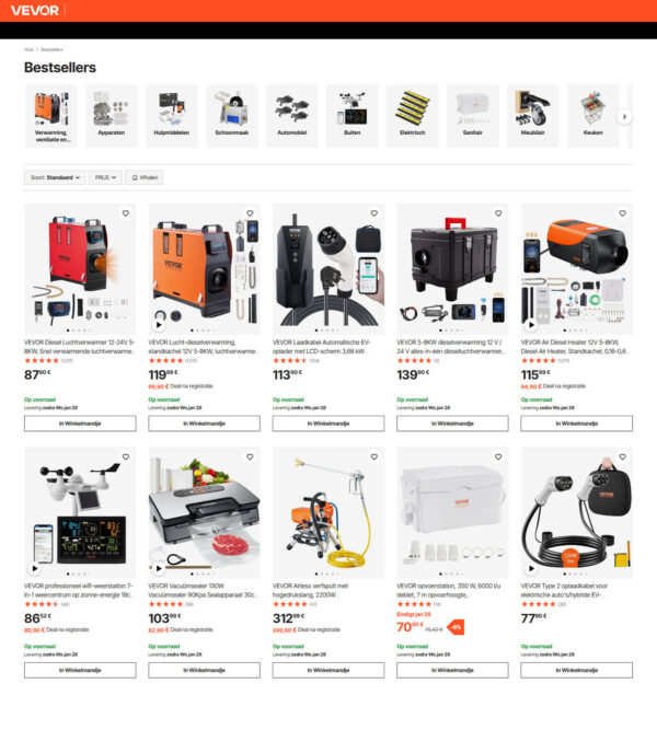 best sellers _ French Vevor