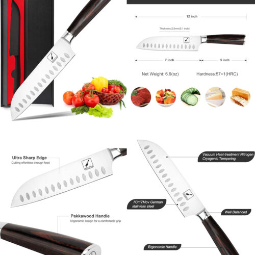 best-selling Imarku kitchen knife _ Amazon
