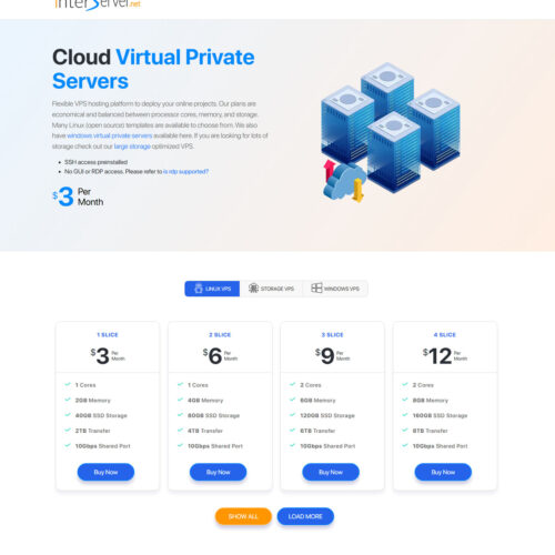 cloud virtual private servers _ Inter Services cloud virtual private servers _ Inter Services