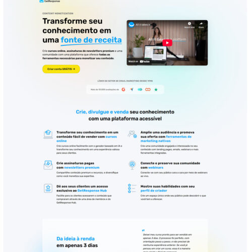 content monetization BR _ GetResponse Inc. content monetization BR _ GetResponse Inc.
