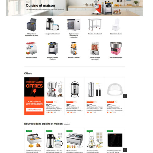 cuisine et maison _ French Vevor cuisine et maison _ French Vevor