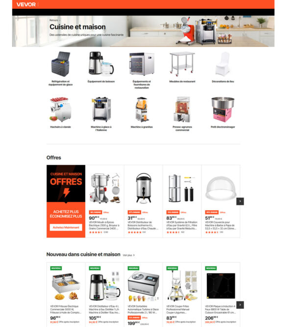 cuisine et maison _ French Vevor cuisine et maison _ French Vevor