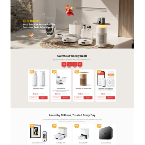 daily deals _ SwitchBot daily deals _ SwitchBot