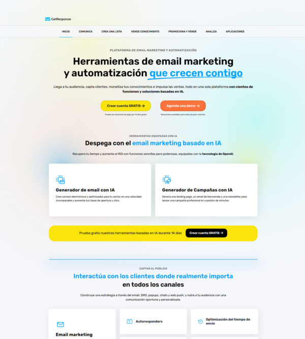 essential marketing tools _ GetResponse Inc.