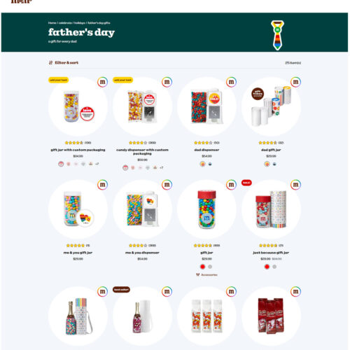 father’s day gifts _ M & M’s father’s day gifts _ M & M’s