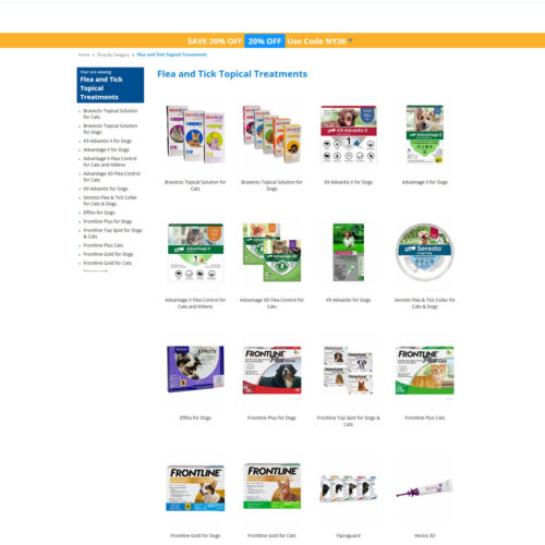 flea and tick topical treatments _ Entirely Pets Pharmacy flea and tick topical treatments _ Entirely Pets Pharmacy