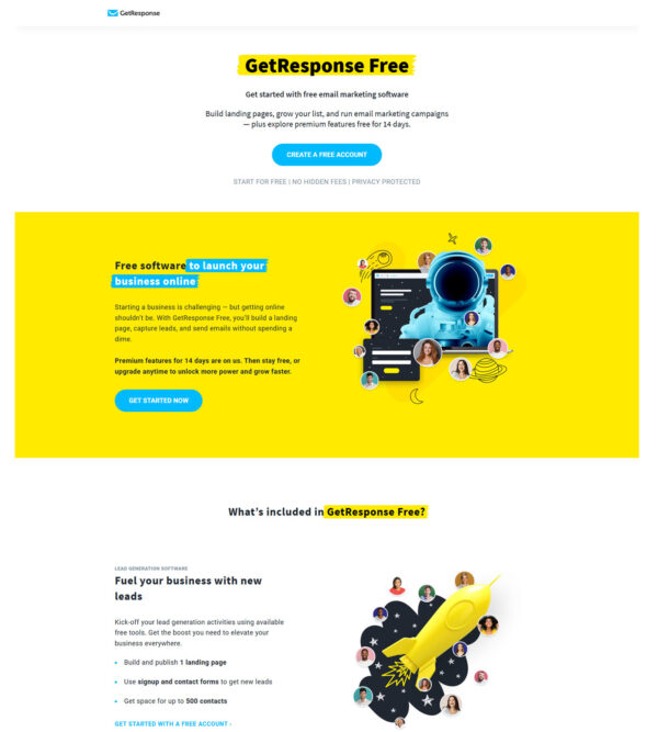 free blog posts _ GetResponse Inc.