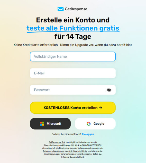 free trial – German version _ GetResponse Inc.