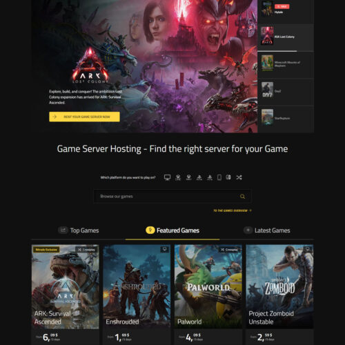 high performance game servers _ Nitrado high performance game servers _ Nitrado