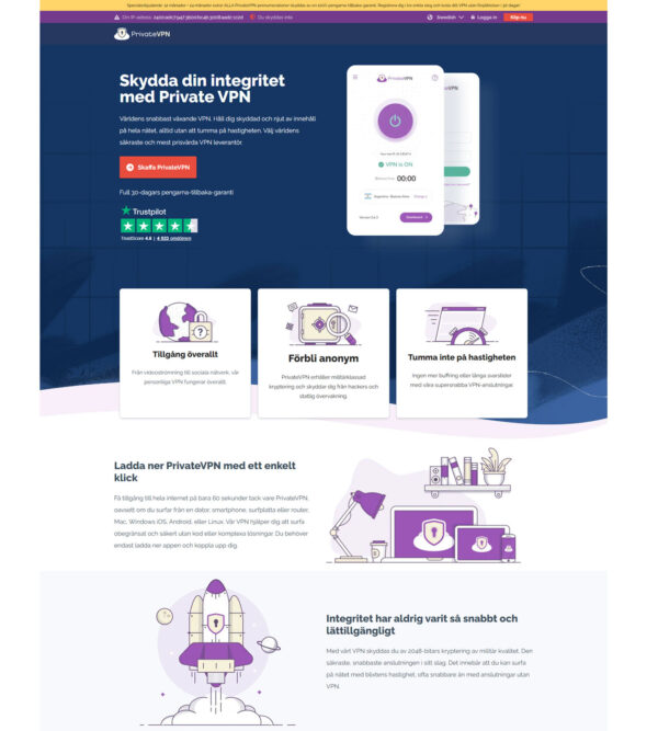 homepage _ PrivateVPN