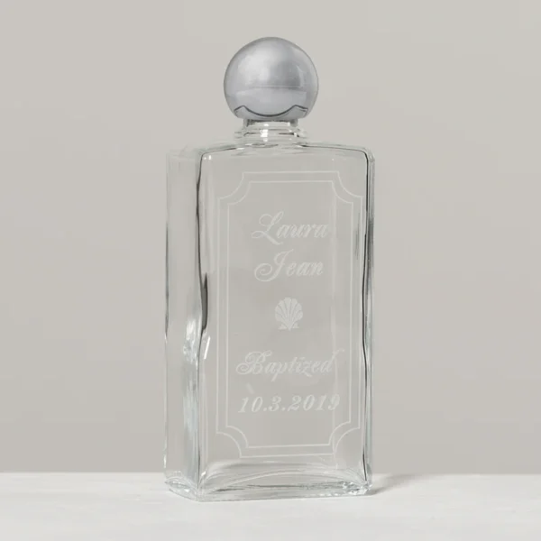 personalized Baptism holy water bottle _ Catholic Company