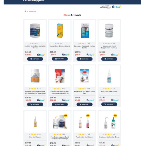 new arrivals _ Pet Care Supplies