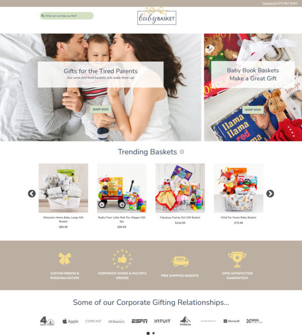 new baby gifts _ Baby Basket