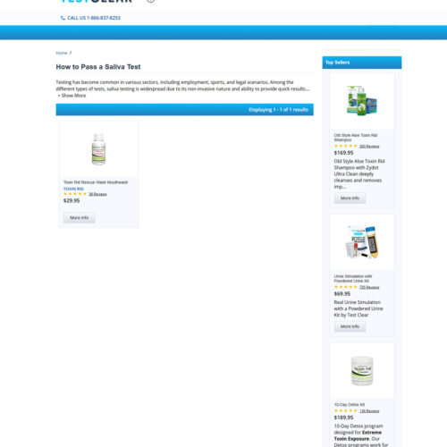 pass saliva drug test _ Test Clear