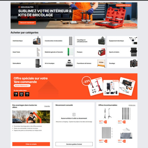 permanent link in French of Vevor permanent link in French of Vevor