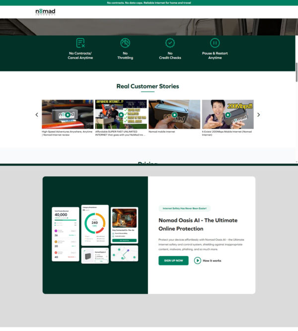 permanent link of Nomad Internet