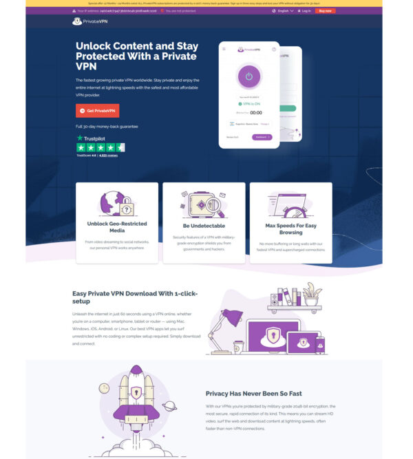 permanent link of PrivateVPN