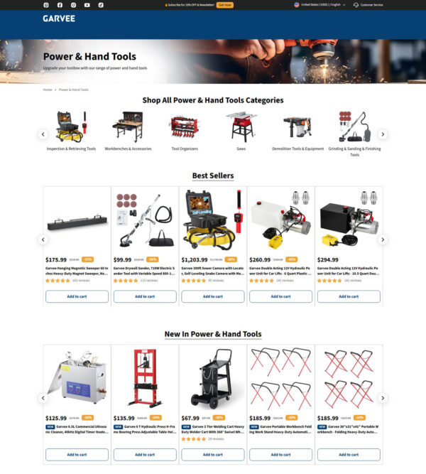 power and hand tools _ GARVEE power and hand tools _ GARVEE