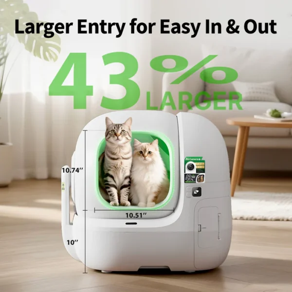 Purobot Max Pro 2 automatic cat litter box _ Petkit