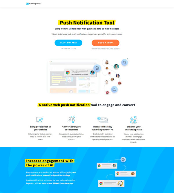 push notification tool _ GetResponse Inc.