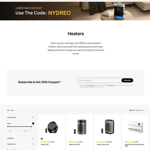 space heaters _ DREO space heaters _ DREO