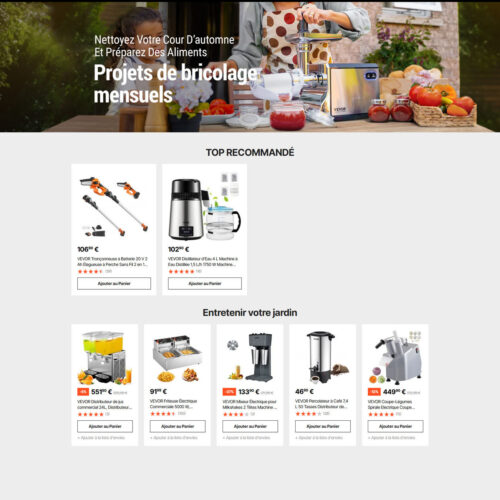 top recommende _ French Vevor top recommende _ French Vevor