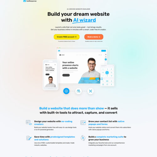 website builder _ GetResponse Inc. website builder _ GetResponse Inc.