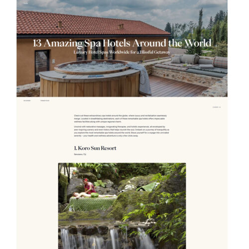 13 amazing spa hotels around the world _ Hotels.com