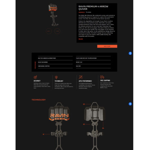 4 arrow quiver _ Ravin Crossbows 4 arrow quiver _ Ravin Crossbows