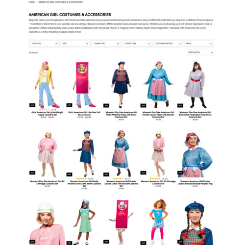 American girl costumes and accessories _ Costumes