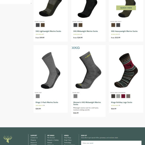 BOGO socks _ Kings Camo