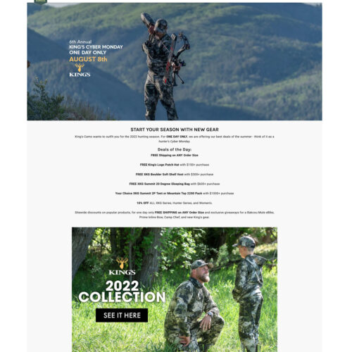 Cyber Monday sale _ Kings Camo