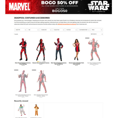 Deadpool costumes & accessories _ Costumes Deadpool costumes & accessories _ Costumes