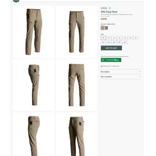 Freyr Pant _ Kings Camo