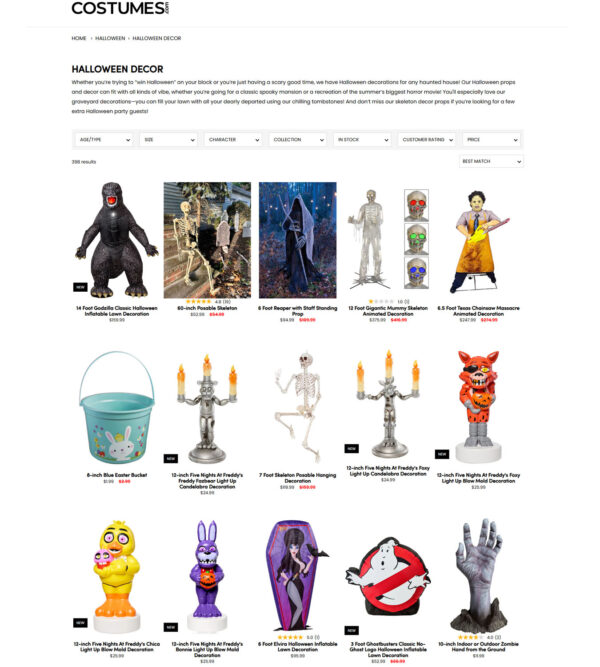 Halloween décor _ Costumes