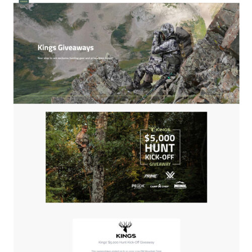 Kings Giveaways _ Kings Camo Kings Giveaways _ Kings Camo