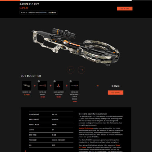 R10 XK7 crossbow _ Ravin Crossbows