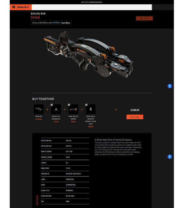 R18 crossbow _ Ravin Crossbows