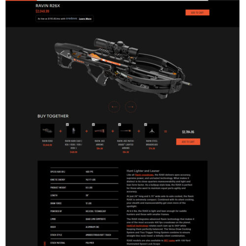 R26X crossbow _ Ravin Crossbows