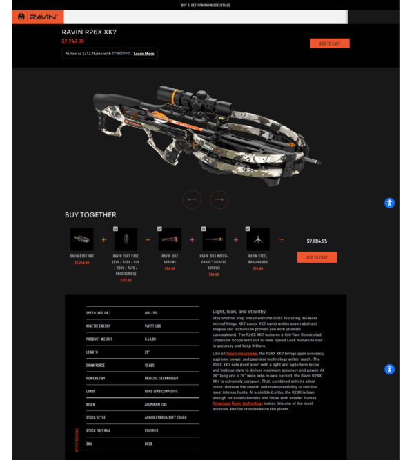 Ravin R26X XK7 crossbow _ Ravin Crossbows